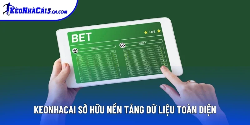Đơn vị sở hữu nền tảng dữ liệu toàn diện Đơn vị sở hữu nền tảng dữ liệu toàn diện