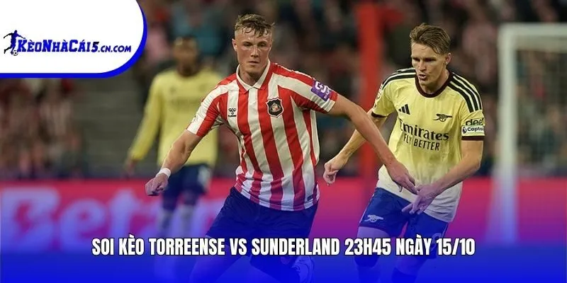Soi kèo Torreense vs Sunderland | 23h45 ngày 15/10